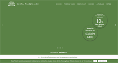 Desktop Screenshot of landhaus-himmelpfort.de